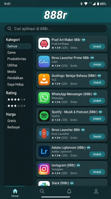 Katalog Aplikasi Populer 888r - Temukan Favoritmu Hari Ini!