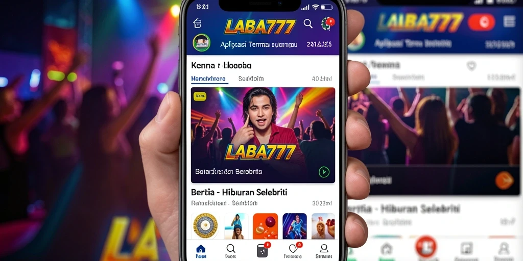 Tampilan antarmuka LABA777 yang modern dan informatif.